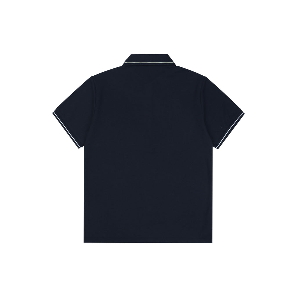 Dior Bee Embroidered Polo Shirt – Navy
