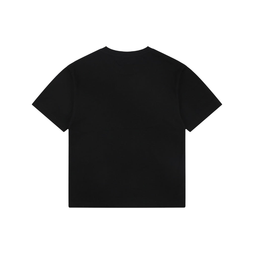 Dior Mosaic CD Logo Embroidered Tee – Black