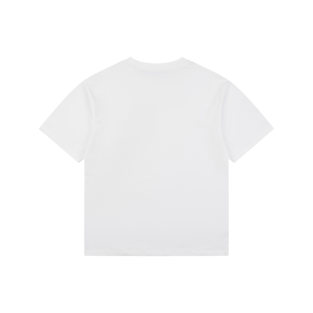 Prada Graffiti Script Badge Print Tee – White