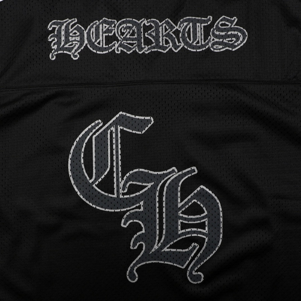 Chrome Hearts Glitter Sanskrit Hockey Long-Sleeve Tee – Black