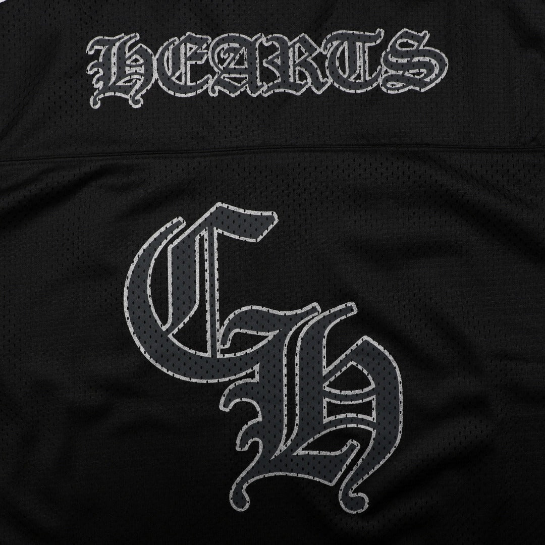 Chrome Hearts Glitter Sanskrit Hockey Long-Sleeve Tee – Black