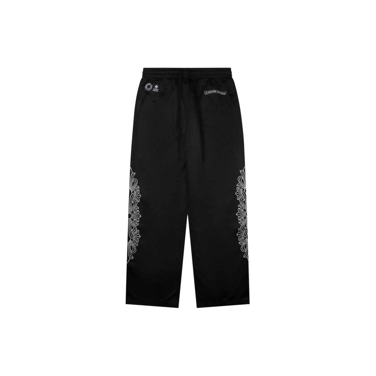 Chrome Hearts Glitter Sanskrit Hockey Sweatpants – Black