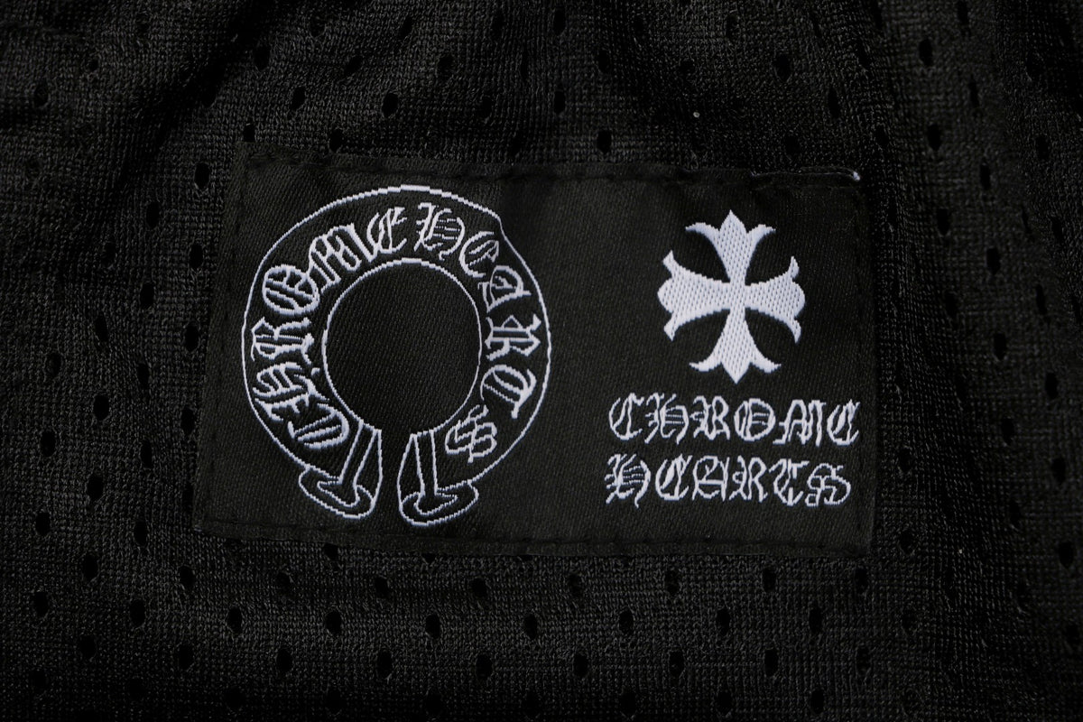 Chrome Hearts Glitter Sanskrit Hockey Sweatpants – Black