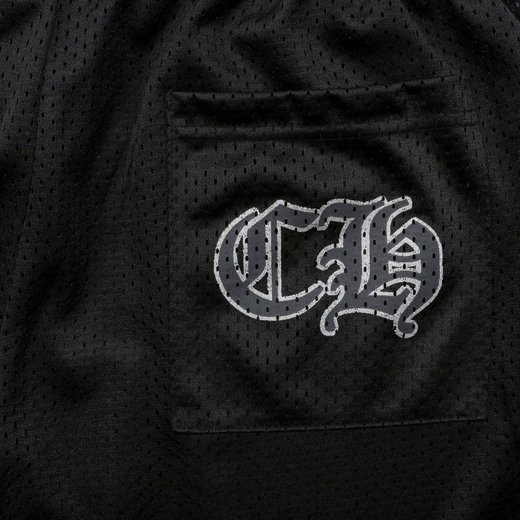 Chrome Hearts Glitter Sanskrit Hockey Sweatpants – Black