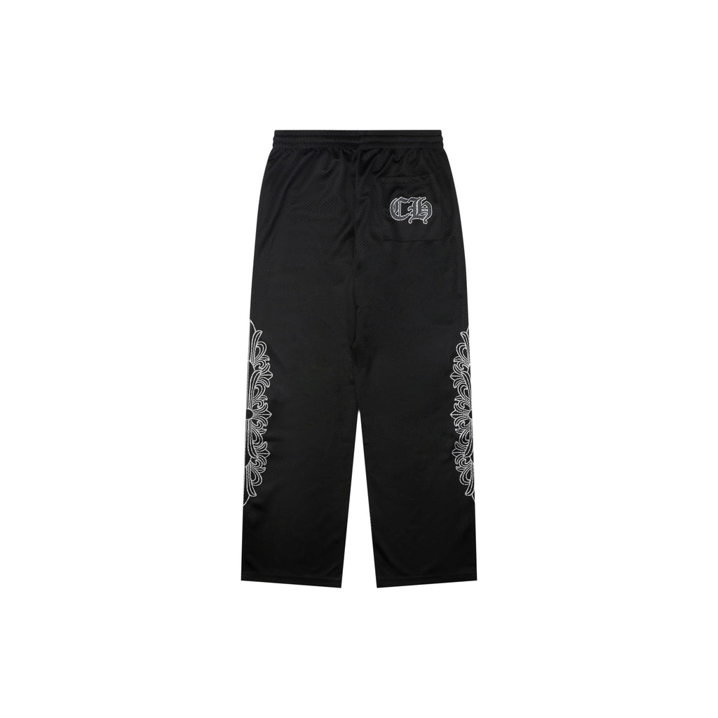 Chrome Hearts Glitter Sanskrit Hockey Sweatpants – Black