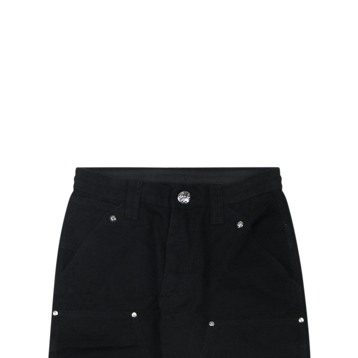 Chrome Hearts Sanskrit Rivet Cargo Pants – Black