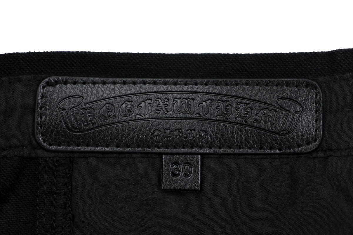 Chrome Hearts Sanskrit Rivet Cargo Pants – Black