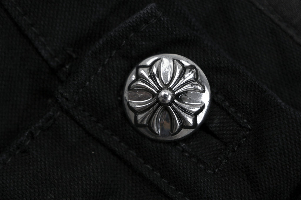 Chrome Hearts Sanskrit Rivet Cargo Pants – Black