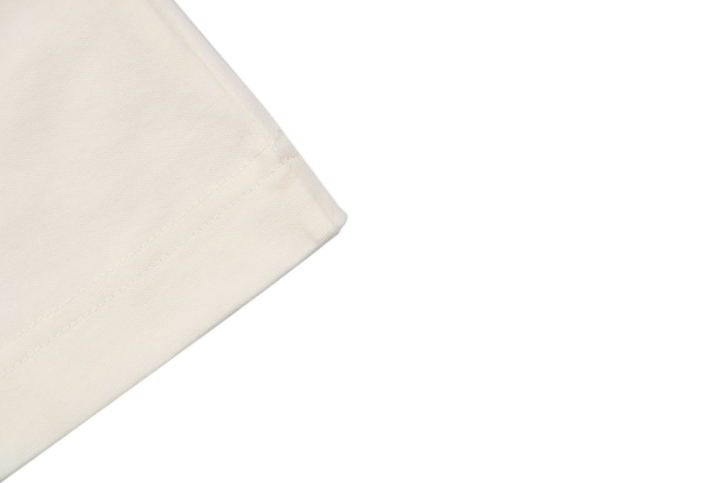 Gucci 1921 Ribbon Double G Print Tee – Cream