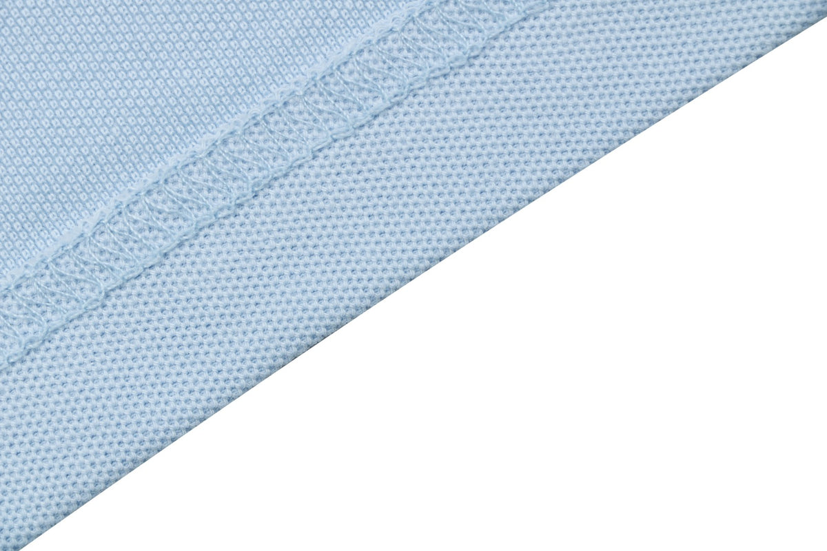 Louis Vuitton Brown Stripe Color-Block Polo Shirt – Sky Blue
