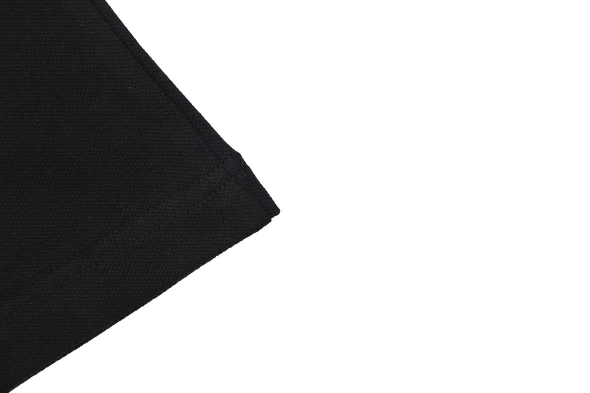Moncler Logo Badge Polo Shirt – Black