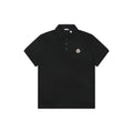 Moncler Logo Badge Polo Shirt – Black