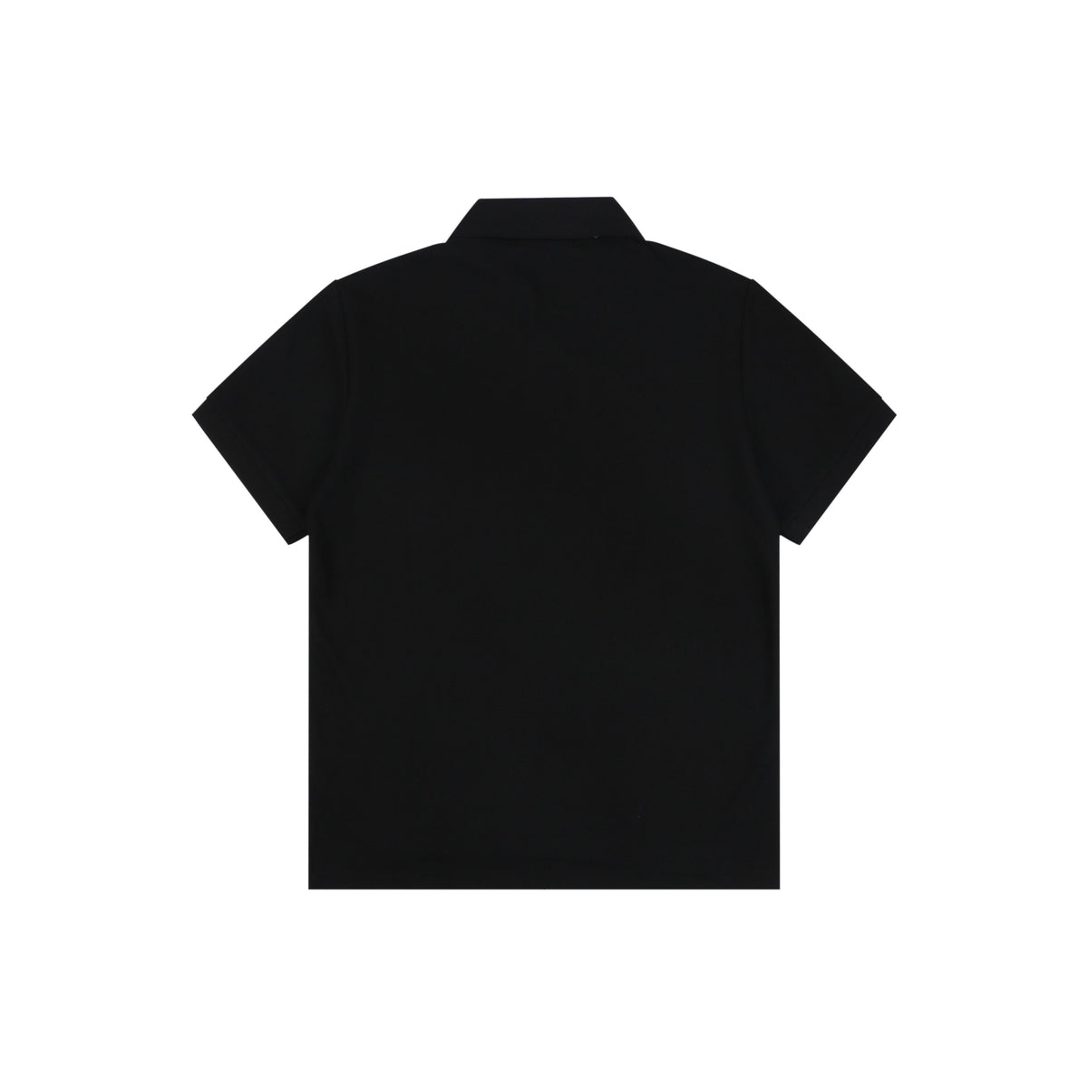 Burberry Mini BT Monogram Embroidered Polo Shirt – Black
