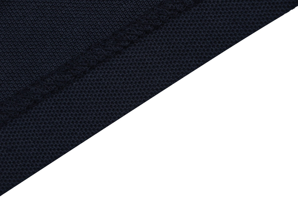 Burberry Mini BT Monogram Embroidered Polo Shirt – Navy