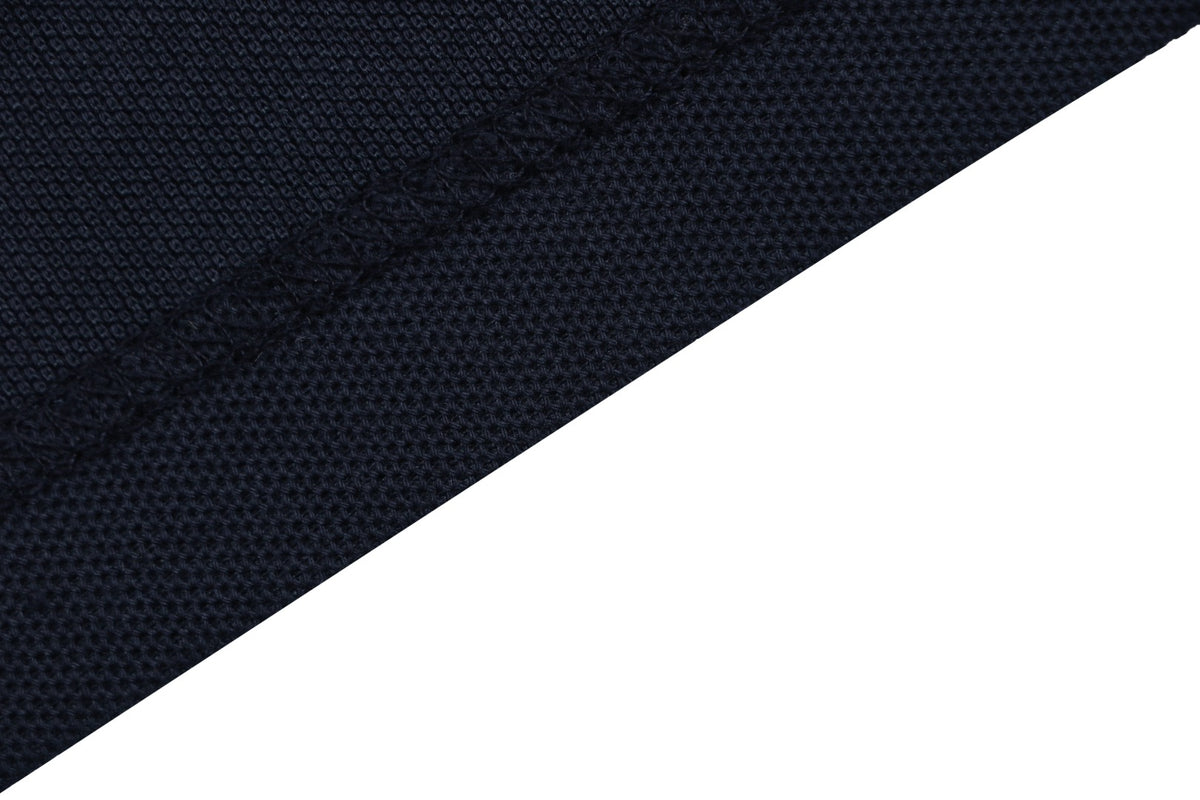 Burberry Mini BT Monogram Embroidered Polo Shirt – Navy