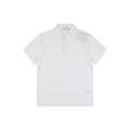 Burberry Mini BT Monogram Embroidered Polo Shirt – White
