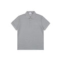 Burberry Mini BT Monogram Embroidered Polo Shirt – Grey