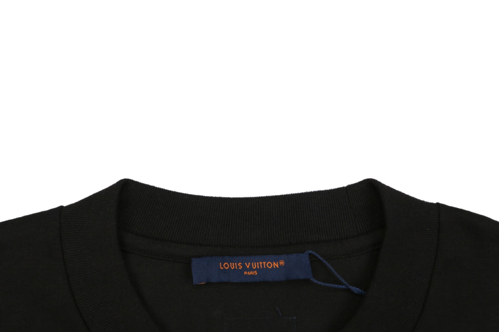 Louis Vuitton Ice Blue 3D Monogram Flower Print T-Shirt