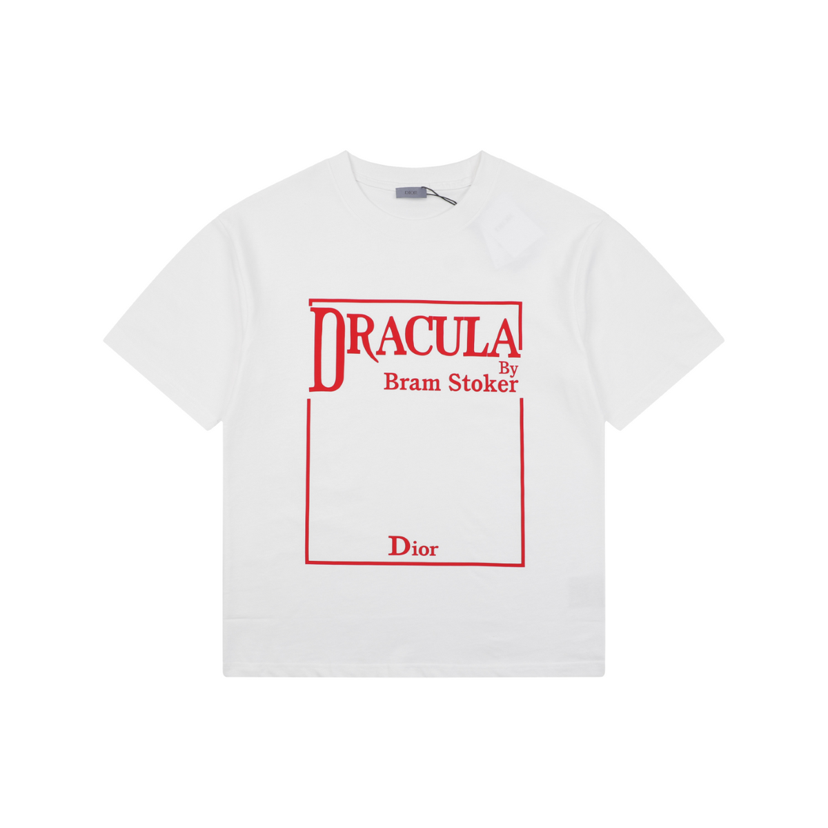 Dior x Bram Stoker Dracula Embroidered T-Shirt – White