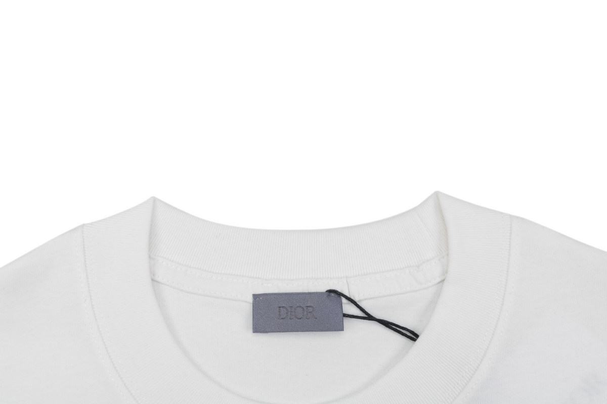 Dior x Bram Stoker Dracula Embroidered T-Shirt – White