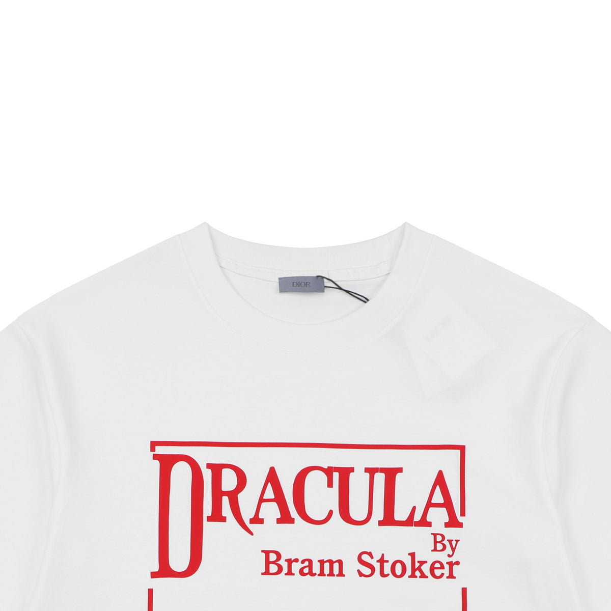 Dior x Bram Stoker Dracula Embroidered T-Shirt – White