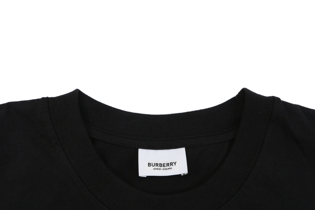 Burberry LOVE Cat Print Short Sleeve T-Shirt – Black
