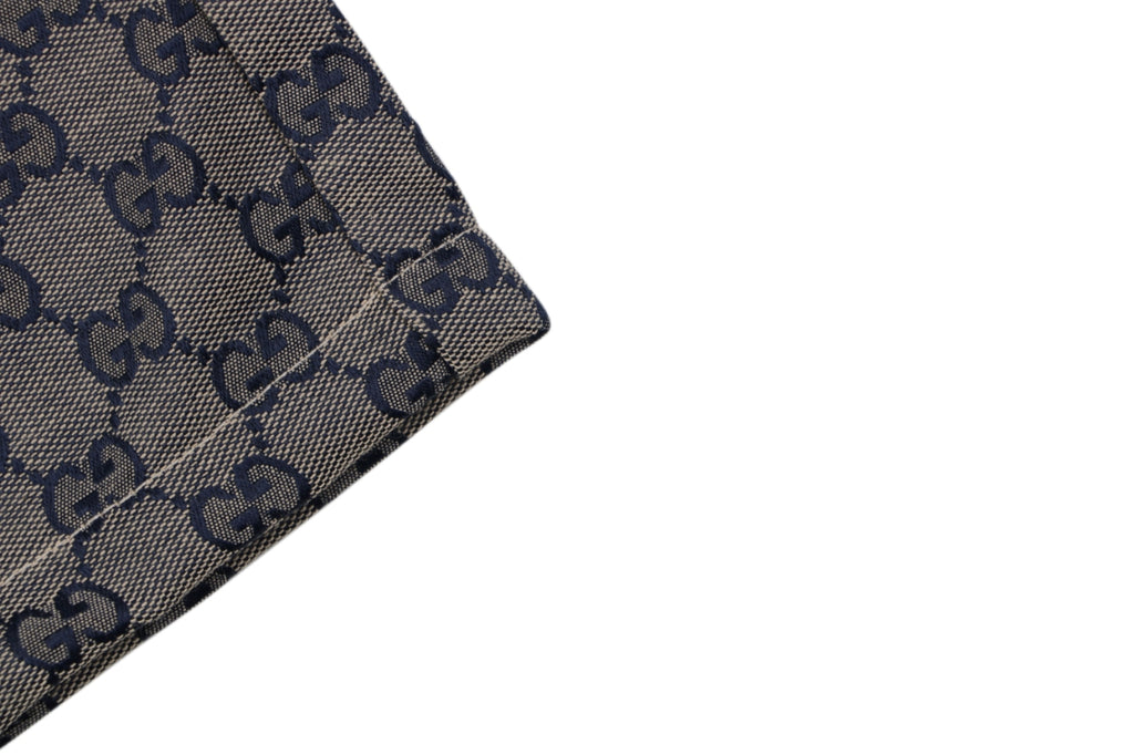 Gucci All-Over GG Monogram Short Sleeve Shirt – Grey