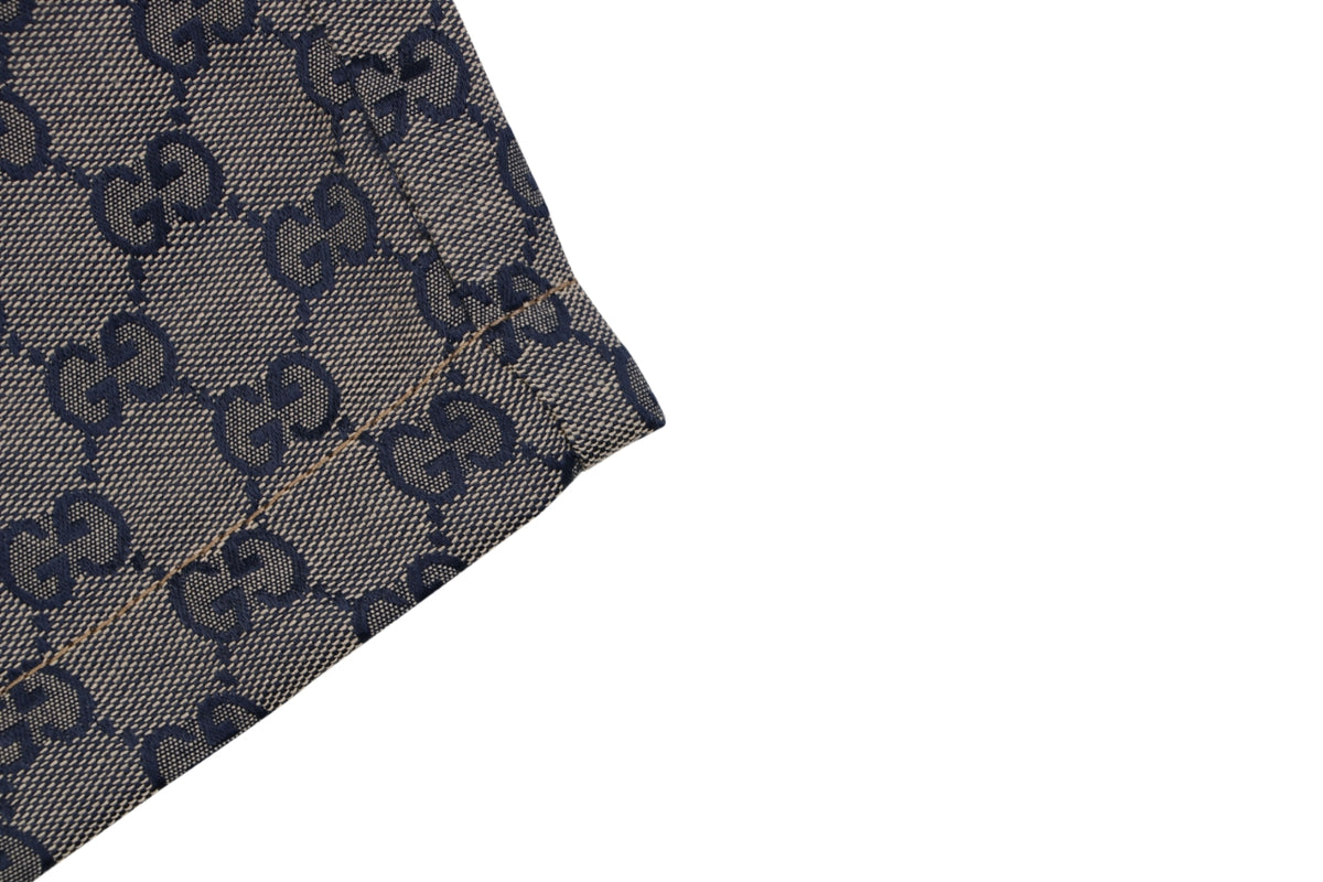 Gucci All-Over GG Monogram Carpenter Shorts – Grey
