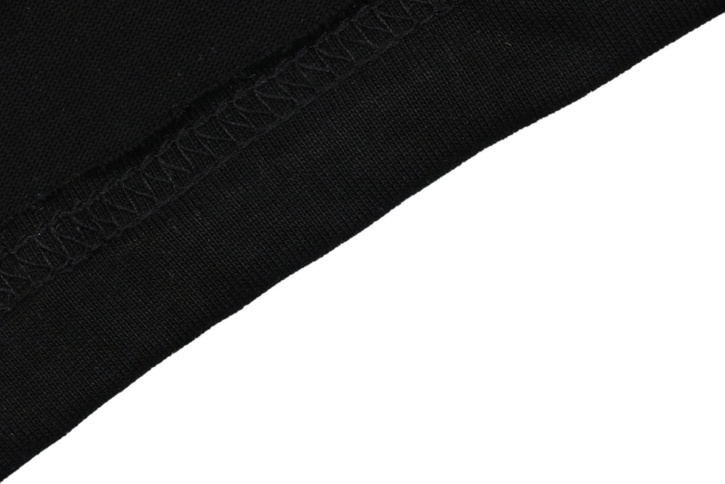 We11done Cross Chain Print Tee – Black