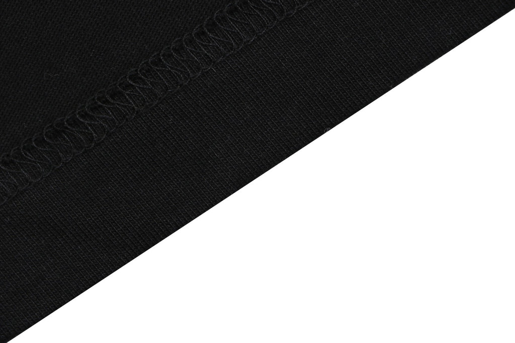 Burberry Phantom Equestrian Knight Overlapping Print Tee – Black