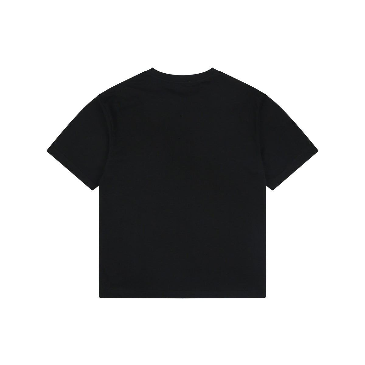 Burberry Phantom Equestrian Knight Overlapping Print Tee – Black