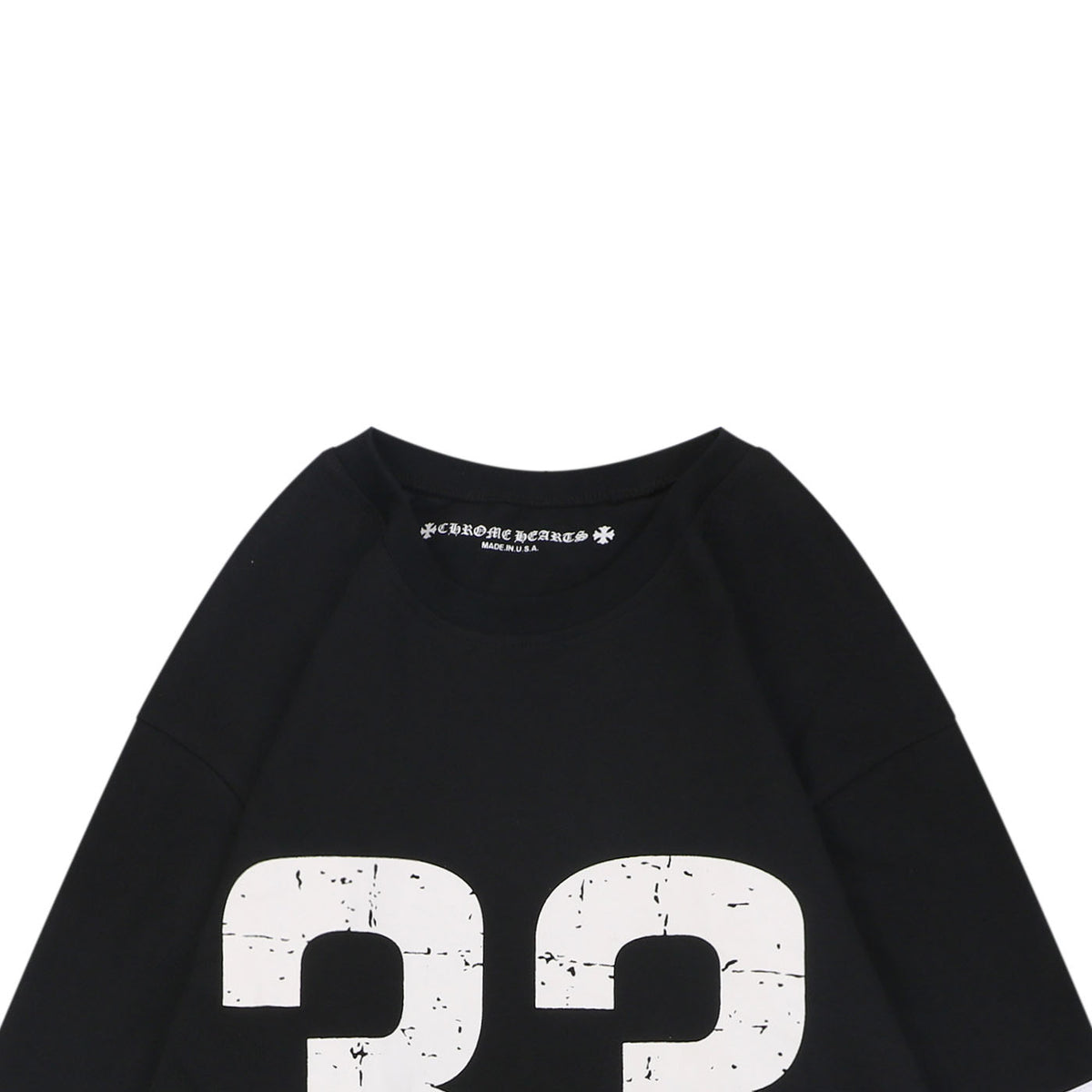 Chrome Hearts #33 Sanskrit Cross Print Long Sleeve – Black