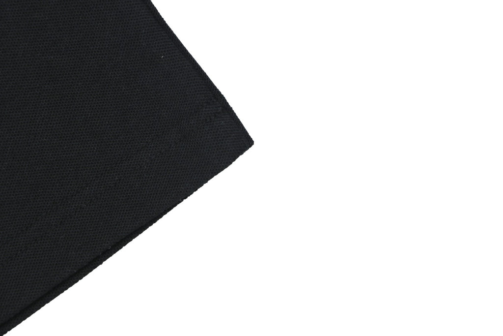 Moncler Black & Red Tipped Collar Polo Shirt – Black