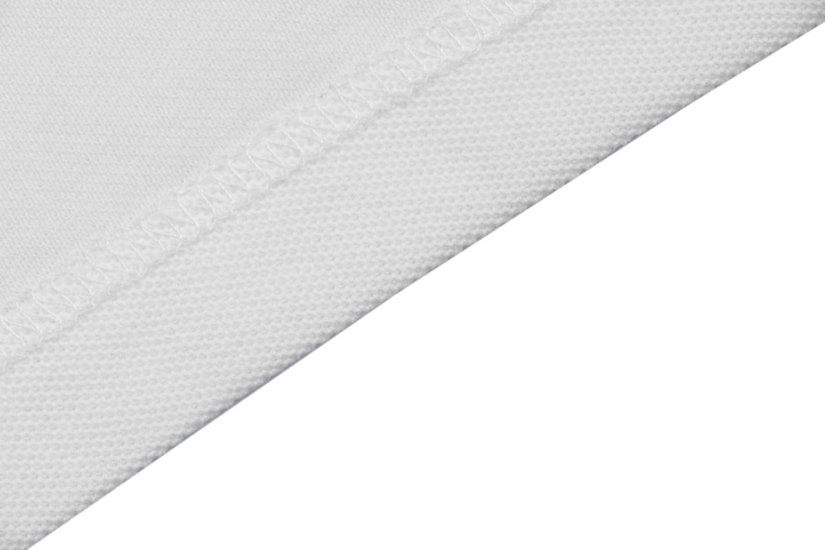 Burberry Tartan Equestrian Knight Embroidered Polo Shirt – White