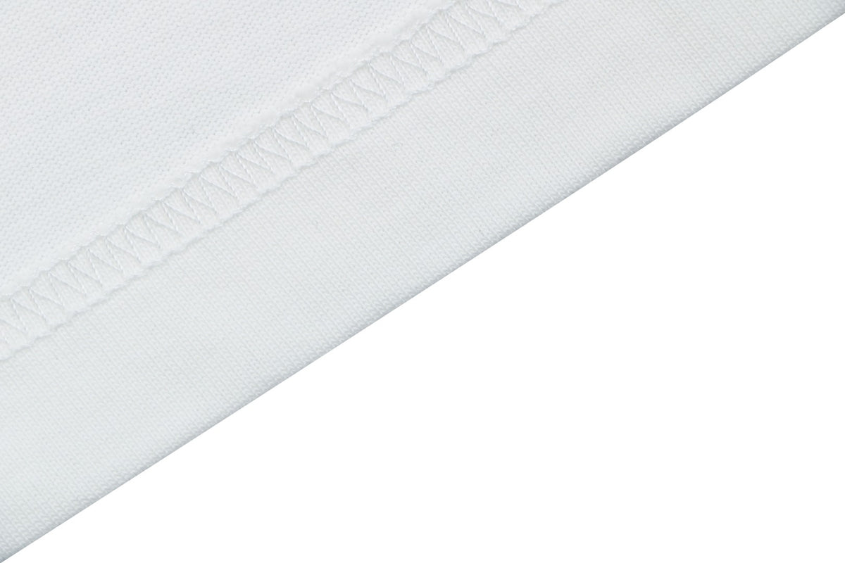 Dior Striped Faux Pocket Short-Sleeve T-Shirt – White