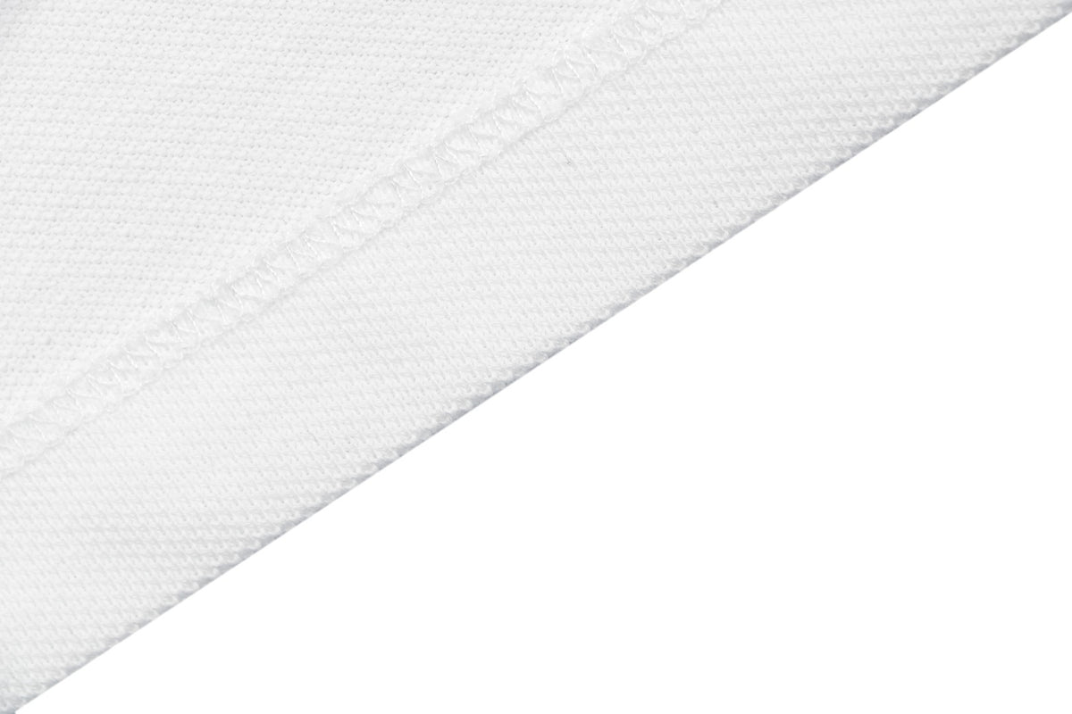 Miu Miu Mini Logo Embroidered Polo Shirt – White