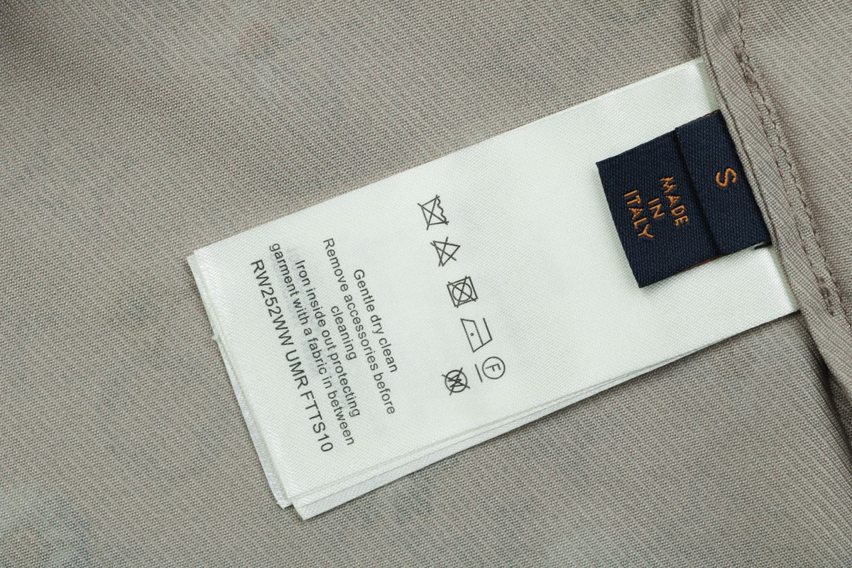 Louis Vuitton Daisy Monogram All-Over Print Short-Sleeve Shirt – Sage Green