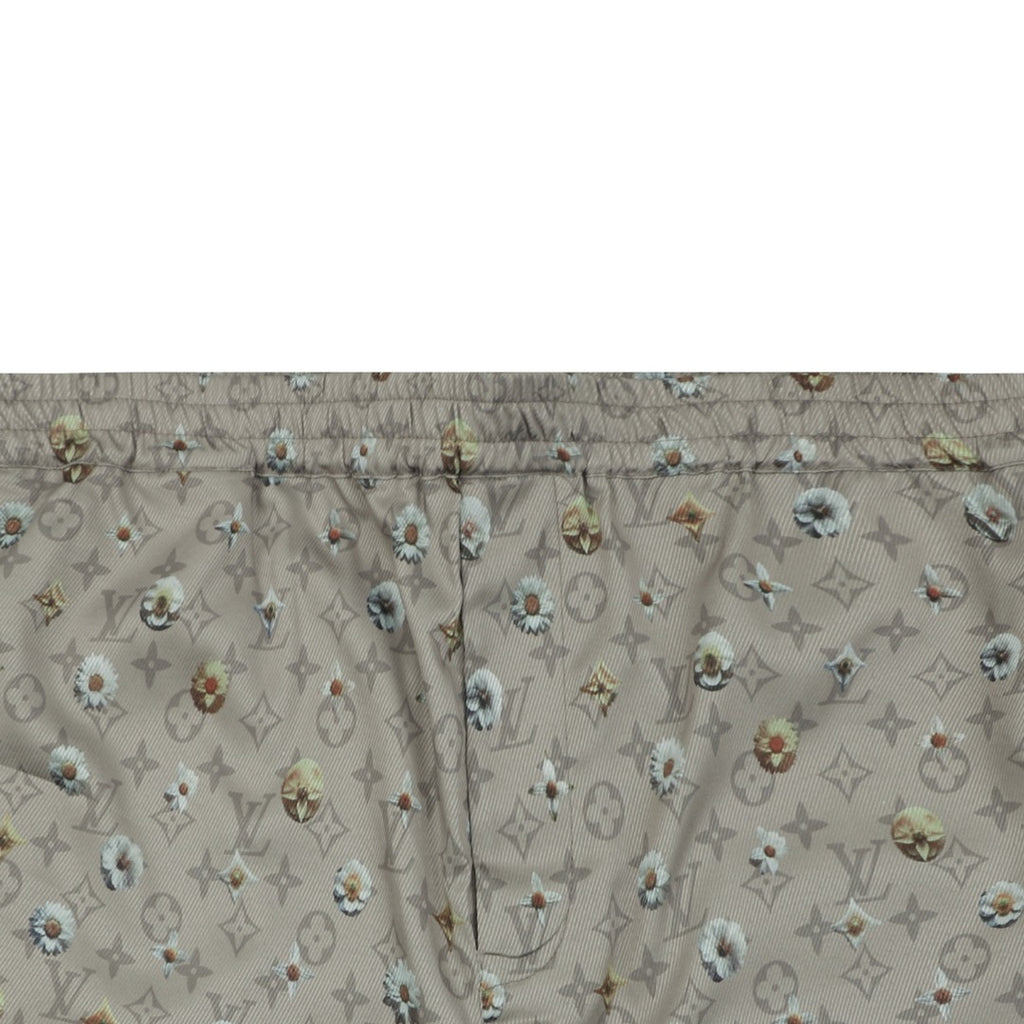 Louis Vuitton Daisy Monogram All-Over Print Shorts – Sage Green