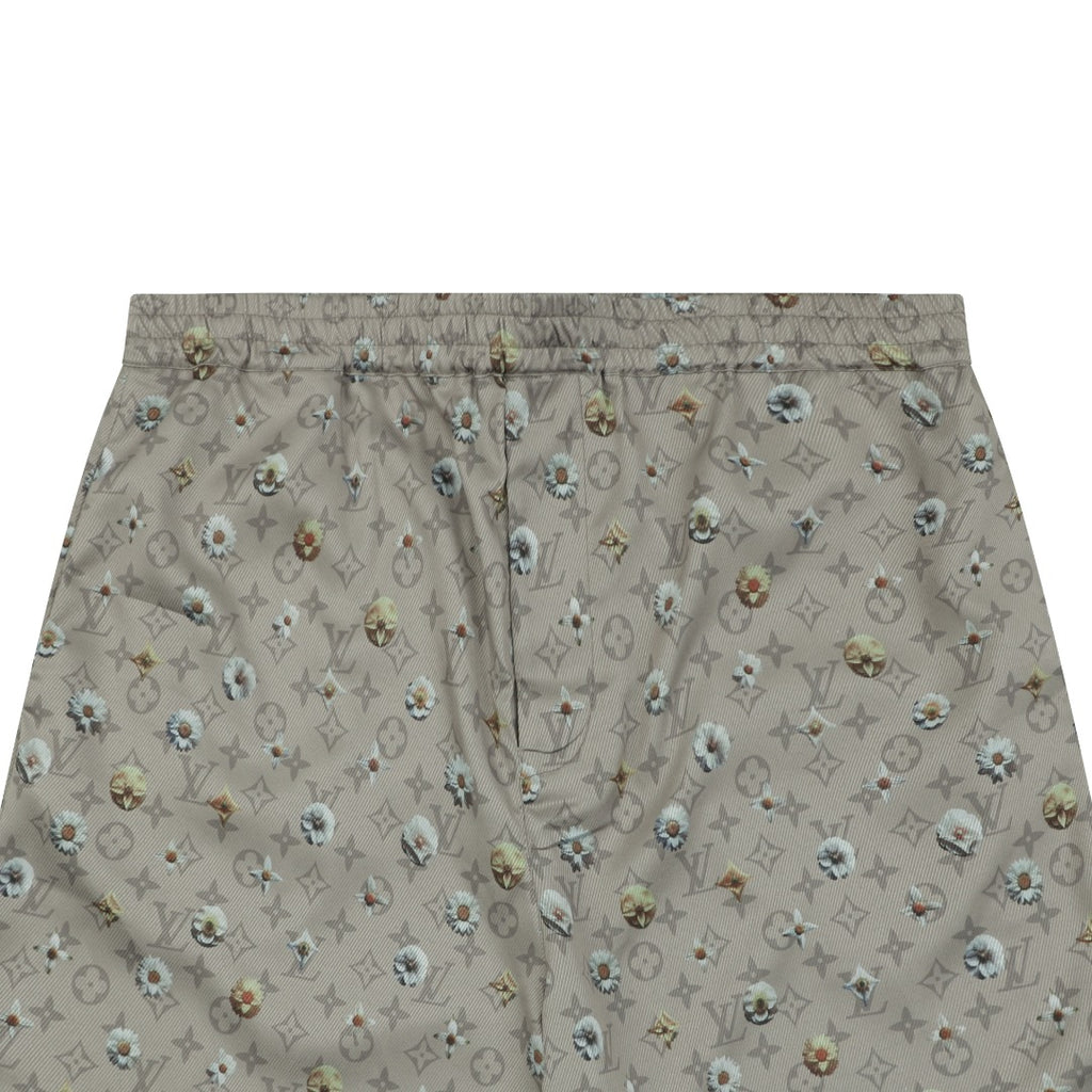Louis Vuitton Daisy Monogram All-Over Print Shorts – Sage Green