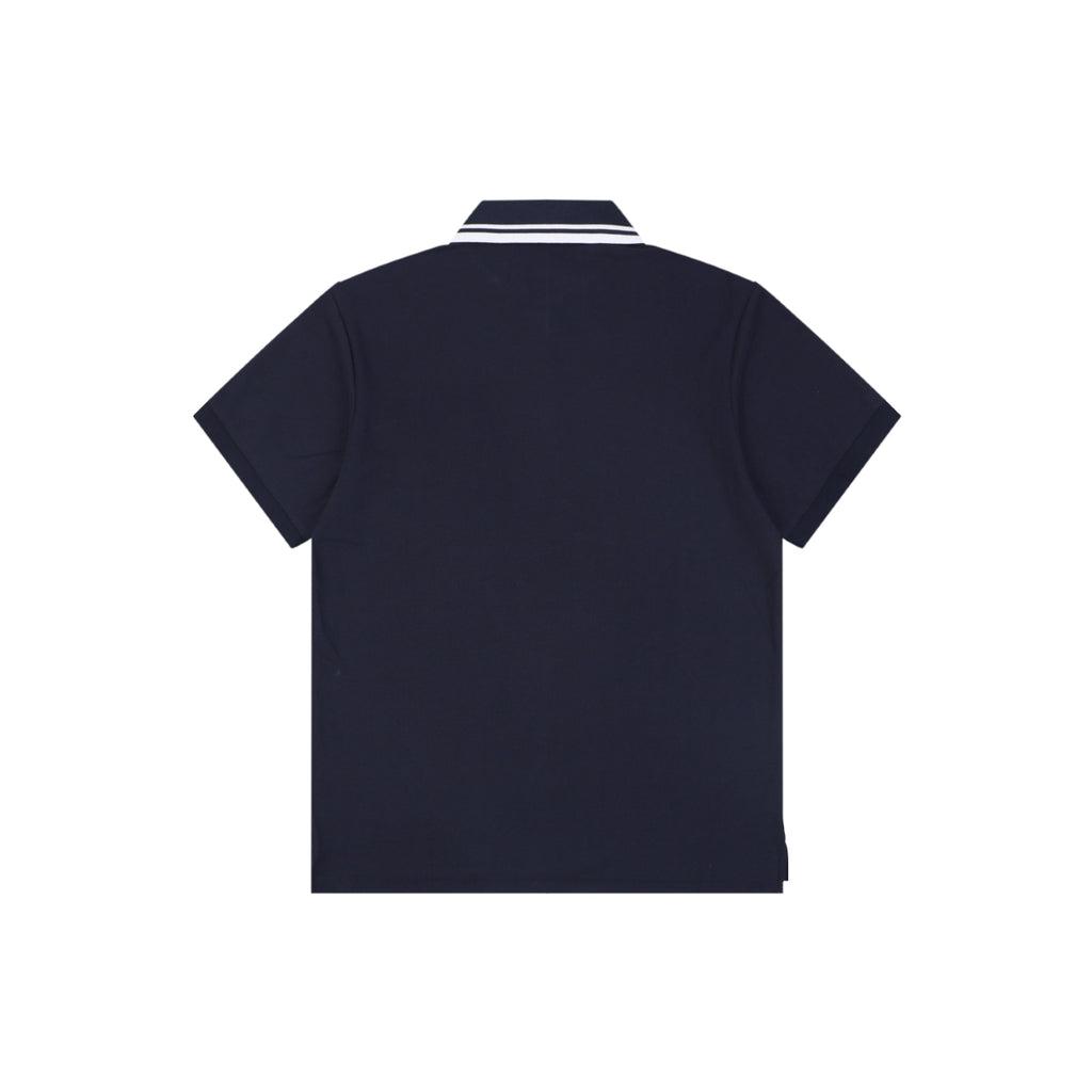 Gucci Double G Pocket Polo Shirt – Navy
