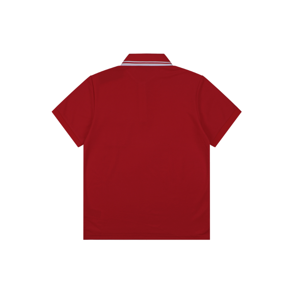 Gucci Double G Pocket Polo Shirt – Red