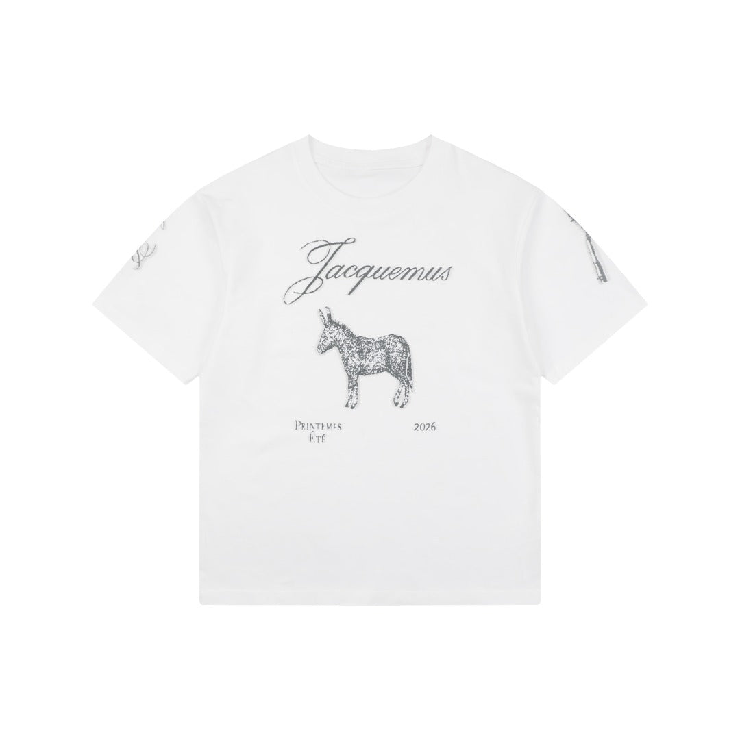 Louis Vuitton Donkey Shadow Print Short Sleeve Tee