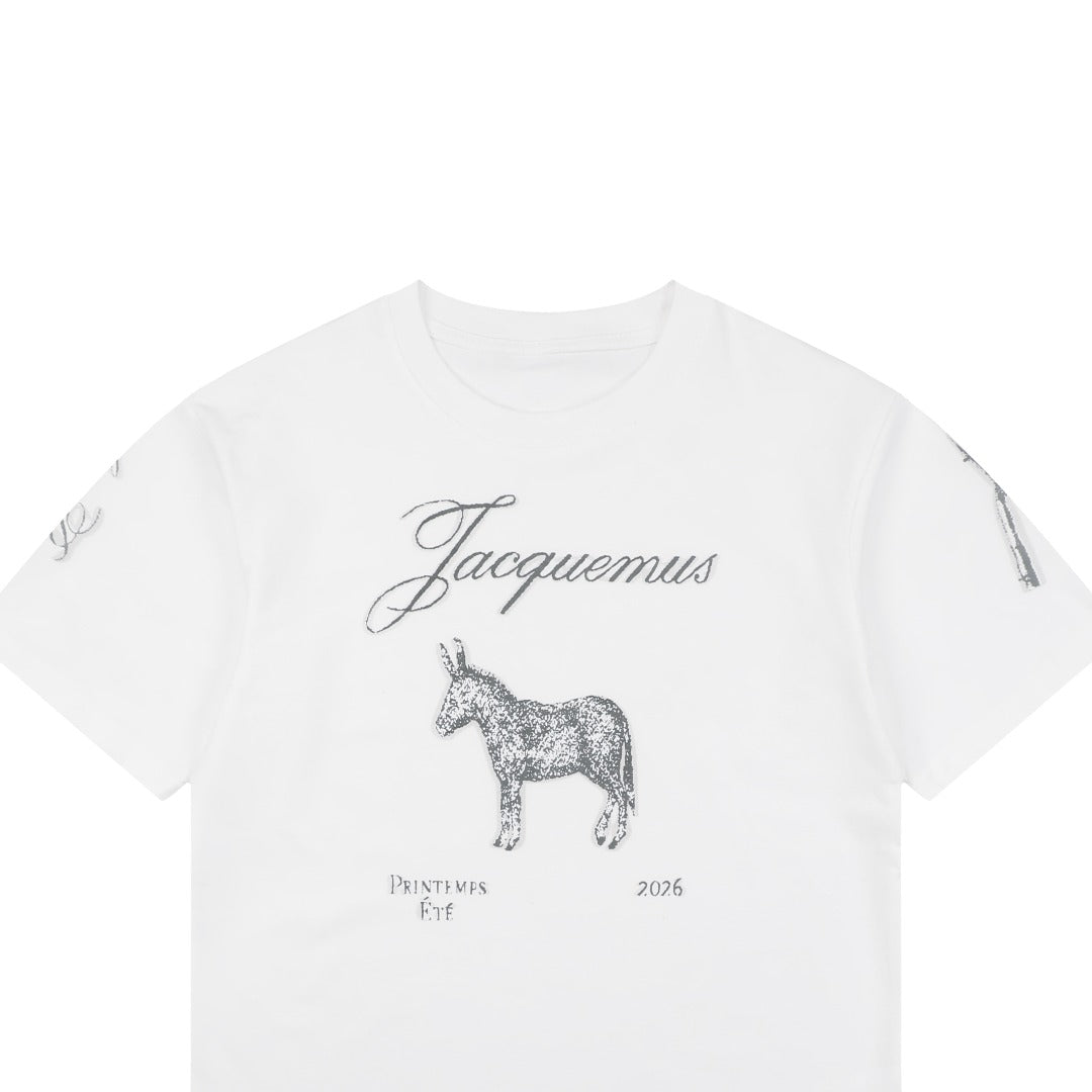 Louis Vuitton Donkey Shadow Print Short Sleeve Tee