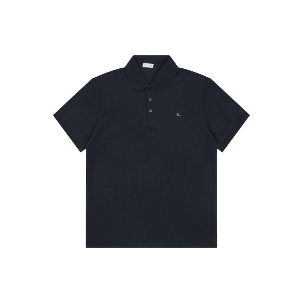 Burberry Metal Equestrian Knight Polo Shirt – Navy