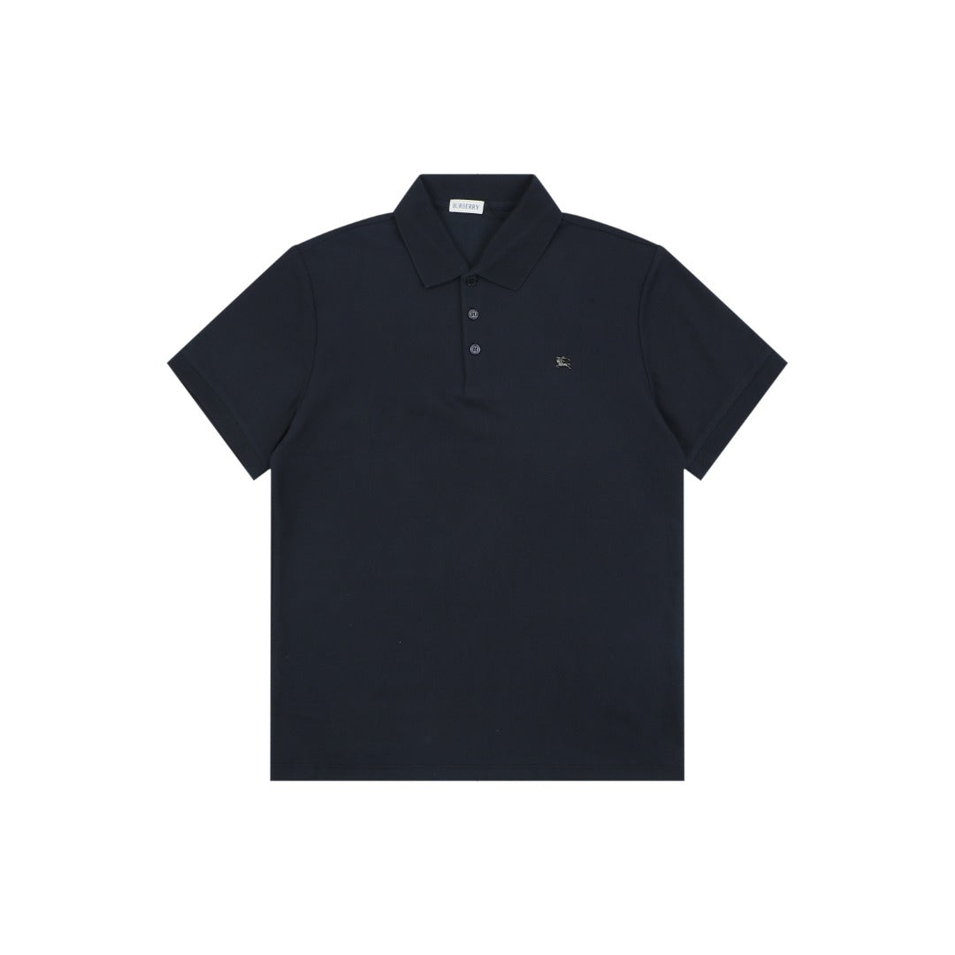 Burberry Metal Equestrian Knight Polo Shirt – Navy