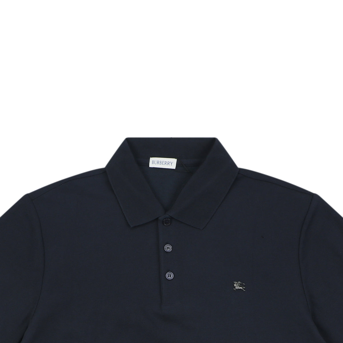 Burberry Metal Equestrian Knight Polo Shirt – Navy