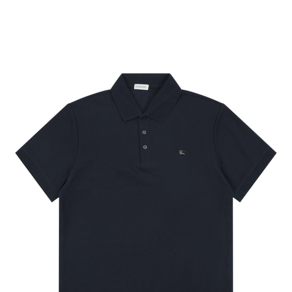Burberry Metal Equestrian Knight Polo Shirt – Navy