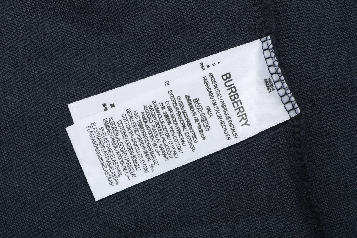 Burberry Metal Equestrian Knight Polo Shirt – Navy
