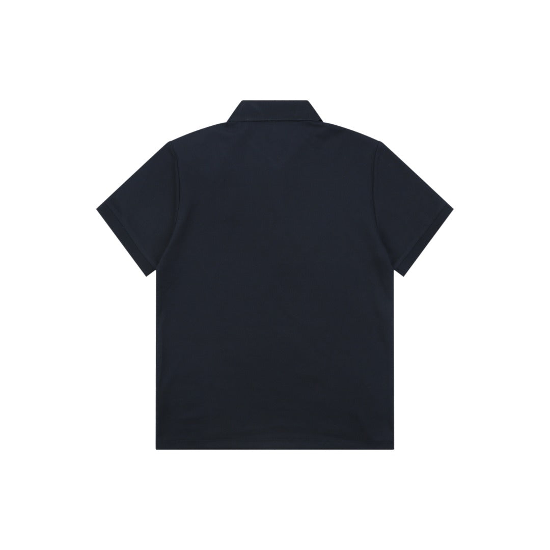 Burberry Metal Equestrian Knight Polo Shirt – Navy