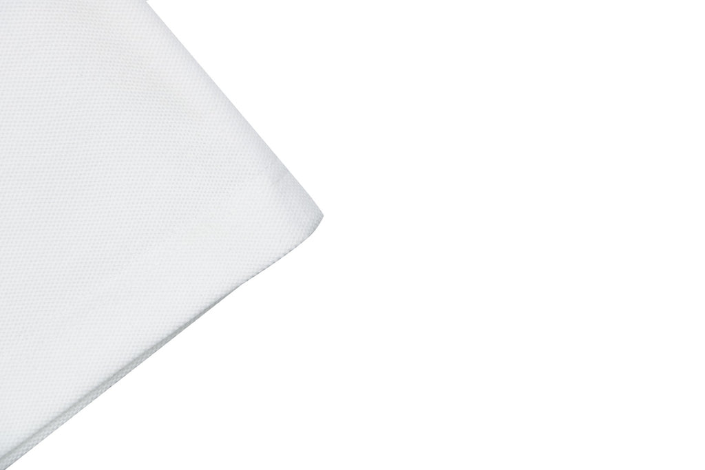 Burberry Metal Equestrian Knight Polo Shirt – White